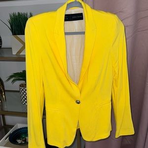 Zara basics blazer size small